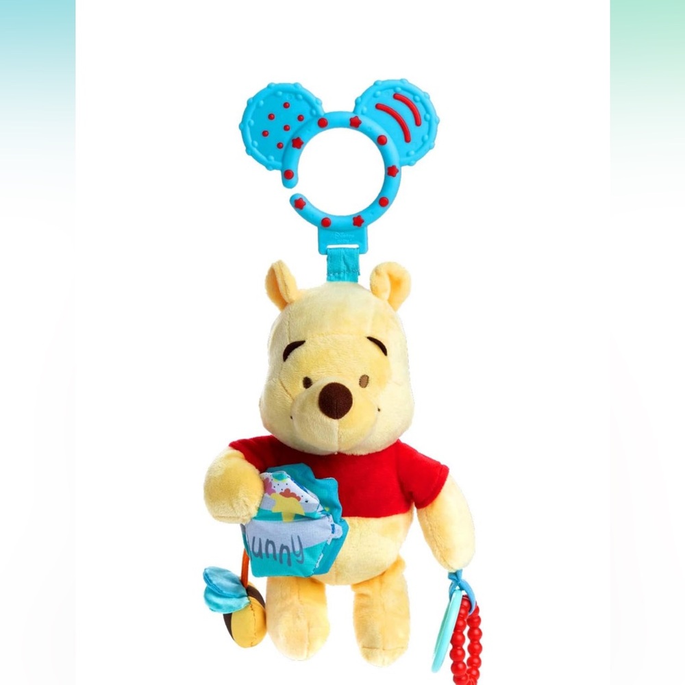 Disney Winnie the Pooh Plush Toy - Yellow and Blue